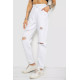 Джинси жіночі, колір білий, 182R1601-1