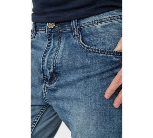 Джинси чоловічі демісезонні, колір синій, 190R6831-1
