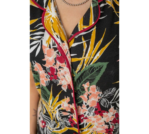 Пижама женская с принтом, цвет разноцветный, 243R70350.