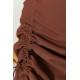 Сукня, колір коричневий, 176R1038