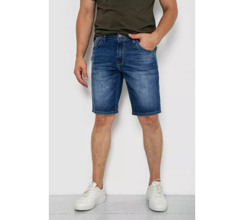 Джинсові шорти чоловічі, колір синій, 244R5A-046