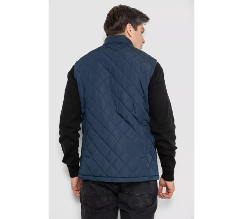 Жилетка чоловіча демісезонна, колір темно-синій, 244RM5