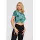 Футболка-топ жіноча, колір зелений, 238R58262