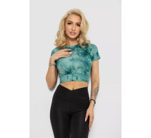 Футболка-топ жіноча, колір зелений, 238R58262