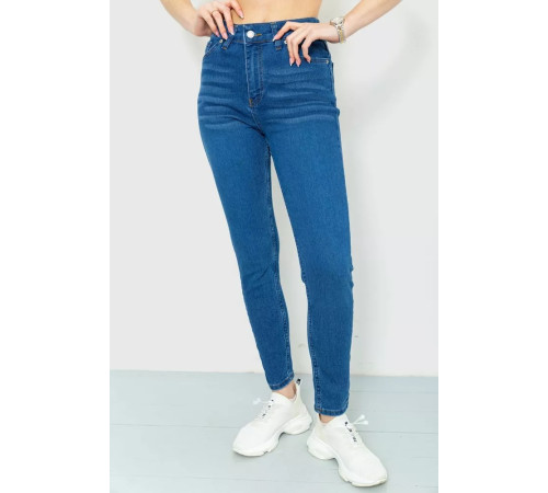 Джинси жіночі Skinny, колір синій, 164R3500