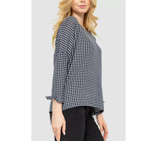 Кофта женская, цвет серо-черный, 244R047