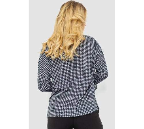 Кофта женская, цвет серо-черный, 244R047