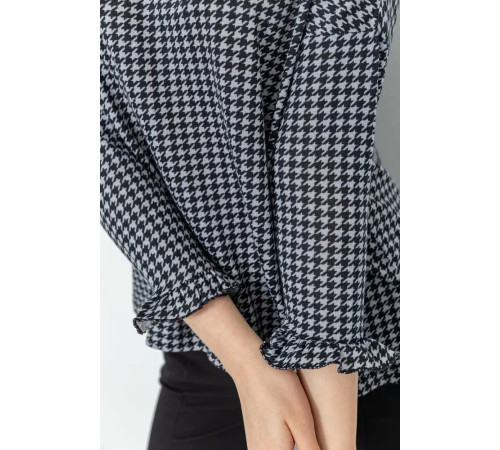 Кофта женская, цвет серо-черный, 244R047