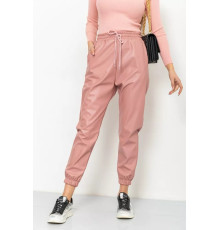 Лосины женские на флисе, цвет пудровый, 164R150