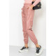 Лосини жіночі на флісі, колір пудровий, 164R150