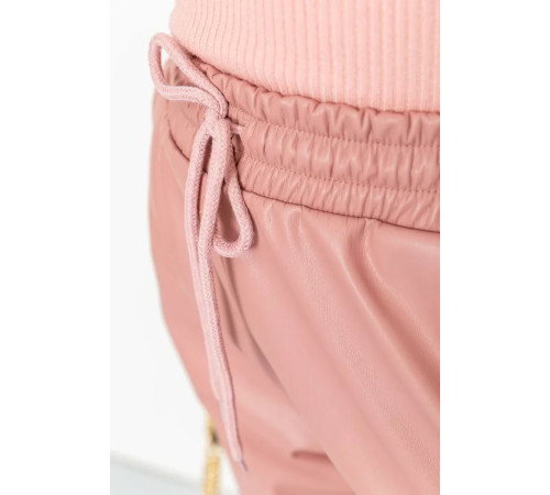 Лосини жіночі на флісі, колір пудровий, 164R150