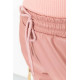 Лосини жіночі на флісі, колір пудровий, 164R150