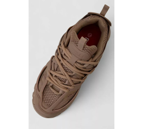 Кроссовки мужские, цвет темно-бежевый, 248RCX506