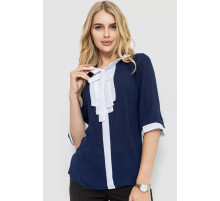 Блуза женская, цвет сине-белый, 172R11-1.