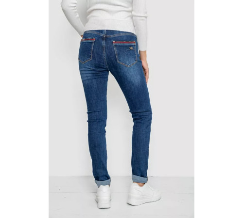 Джинсы женские, цвет синий, 250R7002.