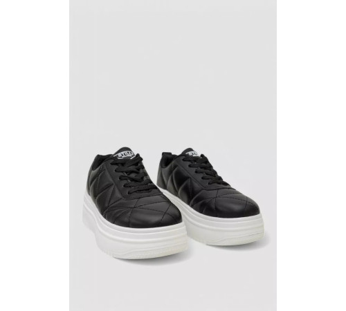 Кросівки жіночі демісезонні, колір чорно-білий, 248RBL35