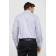 Сорочка чоловіча з принтом, колір білий, 214R7170