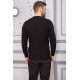Свитер мужской, цвет черный, 161R800