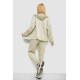 Спортивний костюм жіночий велюровий, колір світло-оливковий, 238R107-2