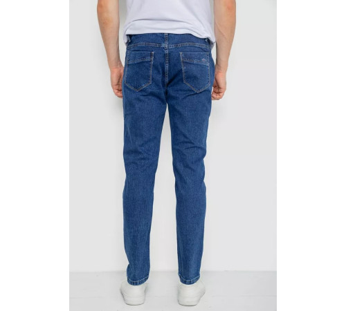 Джинси чоловічі на гумці, колір синій, 244R8063