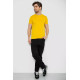 Футболка мужская однотонная базовая, цвет желтый, 244R2407.