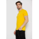 Футболка мужская однотонная базовая, цвет желтый, 244R2407.
