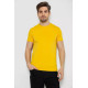 Футболка мужская однотонная базовая, цвет желтый, 244R2407.