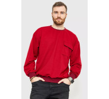 Свитшот мужской, цвет бордовый, 208R0235