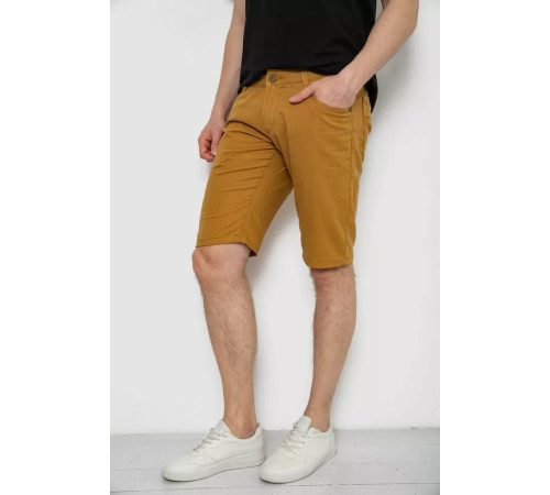 Шорти чоловічі, колір темно-гірчичний, 238R2489