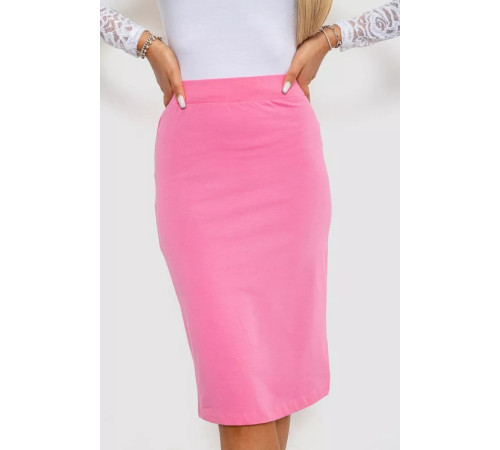 Спідниця однотонна, колір рожевий, 244R288