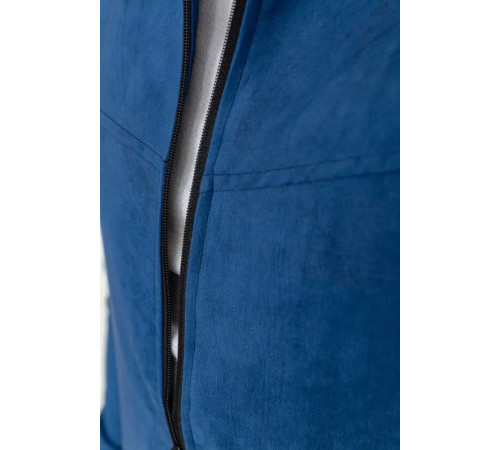 Вітровка чоловіча на блискавці, колір синій, 131R3009