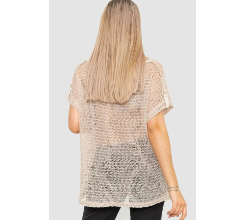 Кофта женская, цвет бежевый, 244R0282