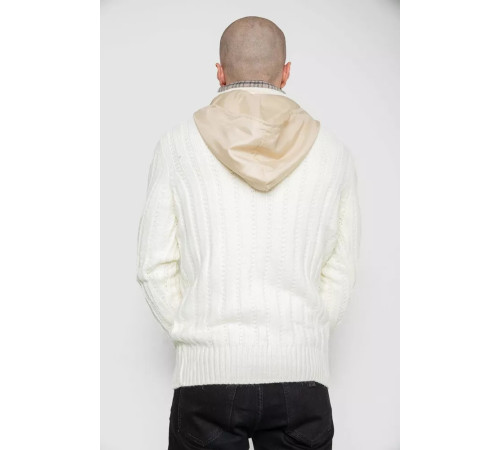 Светр чоловічий, колір молочний, 214R10314