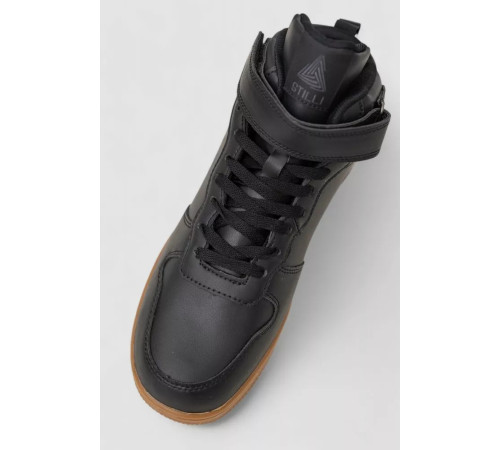 Кросівки чоловічі зимові на хутрі, колір чорно-бежевий, 248RCX688