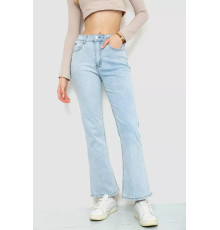 Джинси жіночі стрейч, колір блакитний, 129R0057