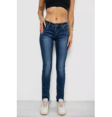 Джинси жіночі, колір синій, 244RA605