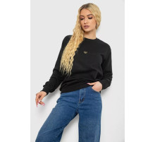 Світшот жіночий утеплений, колір чорний, 238R57162-11