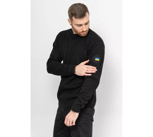 Свитер мужской, цвет черный, 161R120