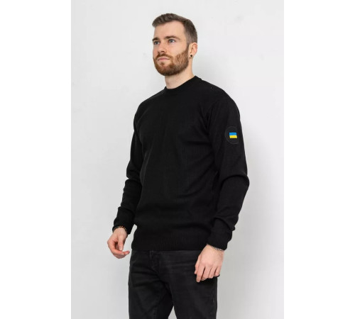 Свитер мужской, цвет черный, 161R120