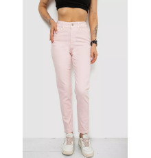 Джинси жіночі, колір пудровий, 182R1450