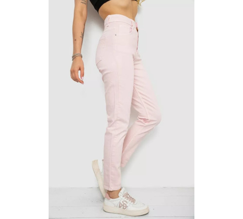 Джинсы женские, цвет пудровый, 182R1450.