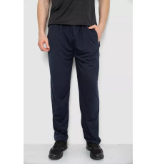 Спорт штани чоловічі, колір темно-синій, 244R41250