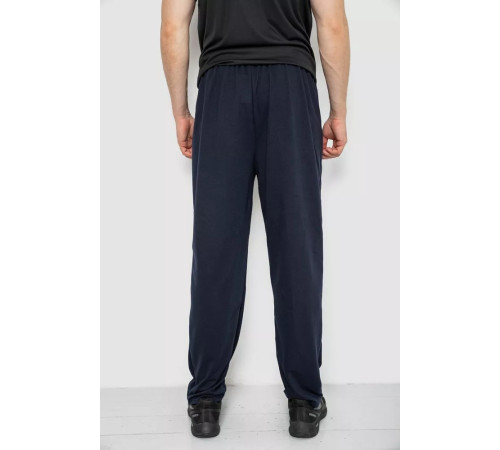 Спорт штани чоловічі, колір темно-синій, 244R41250