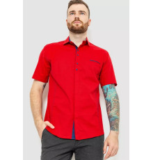 Сорочка чоловіча класична, колір червоний, 214R7126