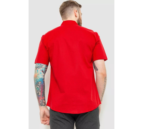 Сорочка чоловіча класична, колір червоний, 214R7126