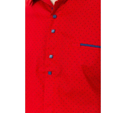 Сорочка чоловіча класична, колір червоний, 214R7126