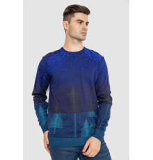 Светр чоловічий повсякденний, колір електрик, 247R6138