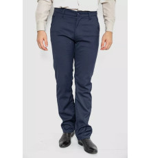 Брюки мужские классические, цвет темно-синий, 244RFH307-2.