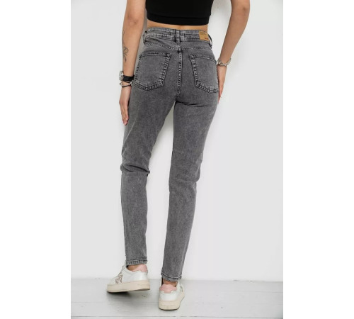 Джинси жіночі Mom's, колір сірий, 182R1613