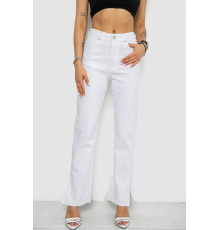 Джинси жіночі, колір білий, 182R1918